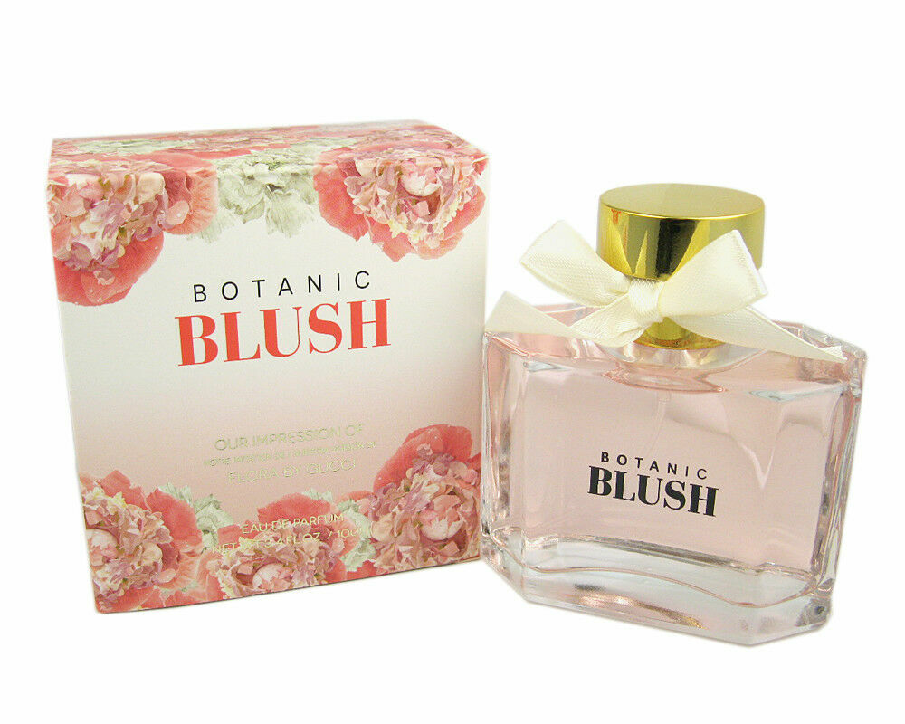 BOTANIC BLUSH designer perfume 3.2 oz EDP spray BOTTLE ONLY