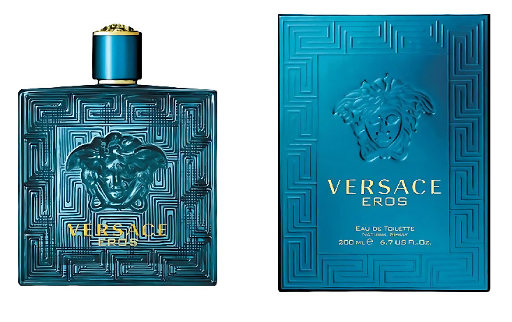 Versace Eros Eau De Toilette 6.7 oz / 200 ml Spray For Men New