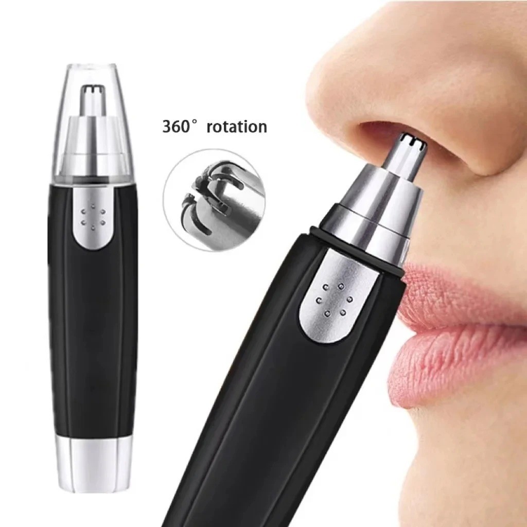 3 in 1 Rechargeable Facial Hair Trimmer Nose Ear Eyebrow Shaver Grooming Kit 1Pc