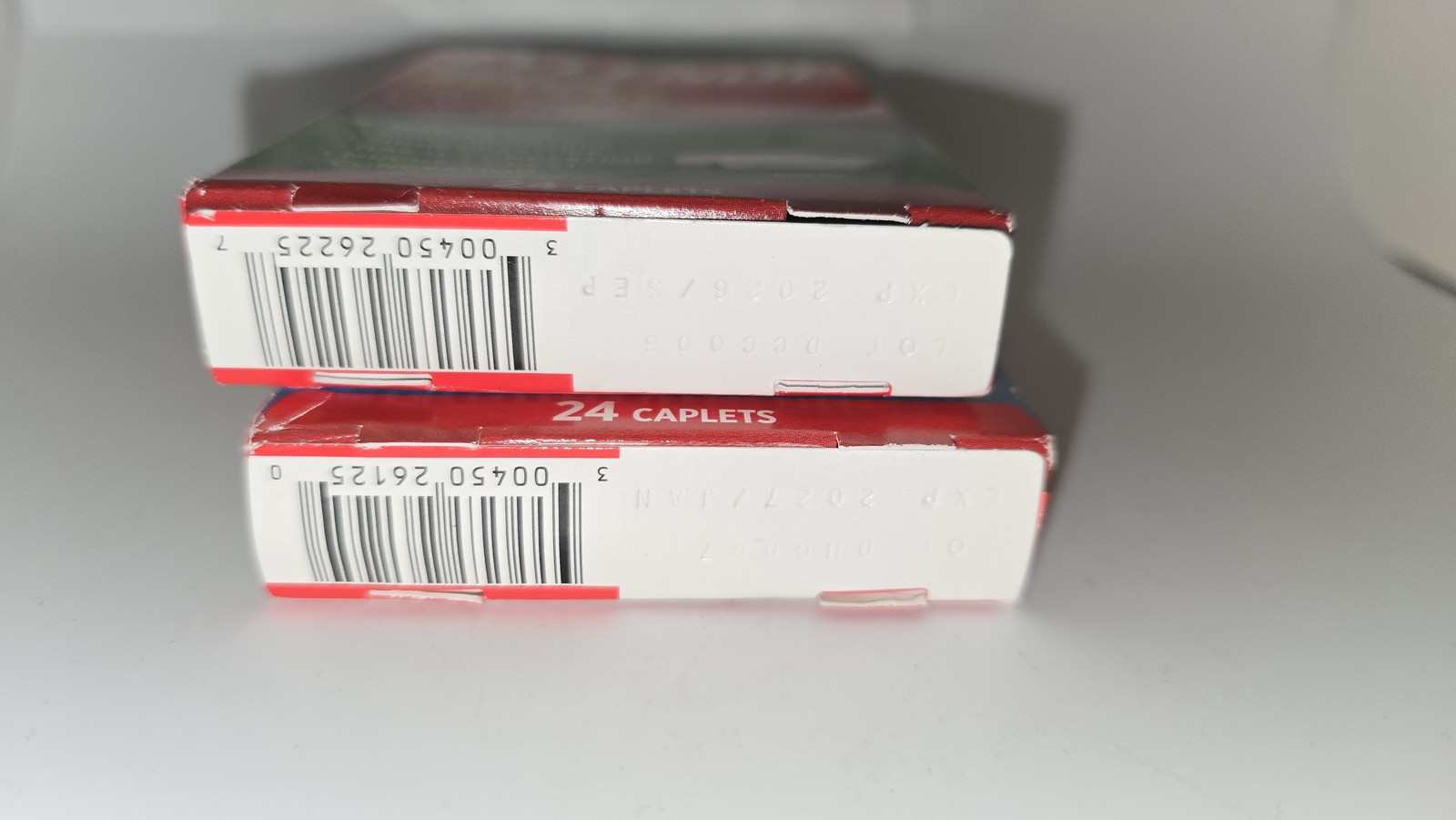 2 Pack Tylenol Sinus Severe & Cold Head Congestion 24 Caplets Ea