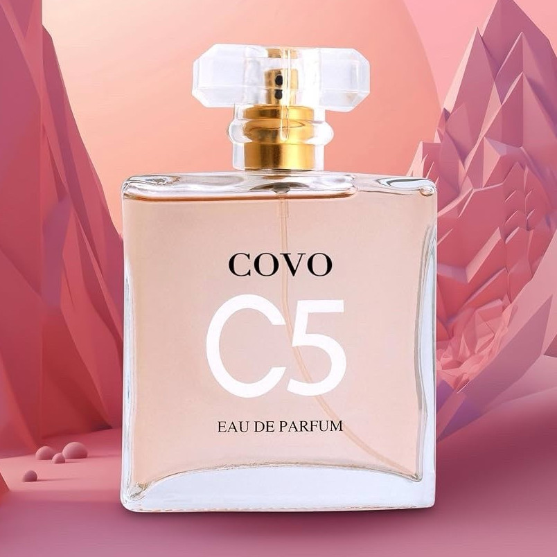 COVO C5 Eau de Parfum Spray 3.3 fl oz Regular Size Jasmine Rose Patchouli