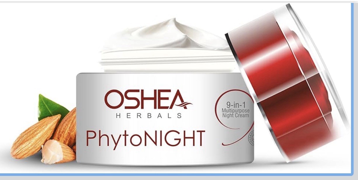 Oshea Herbals PhytoNight Face Night Cream 50g Brightening Anti Wrinkle Care