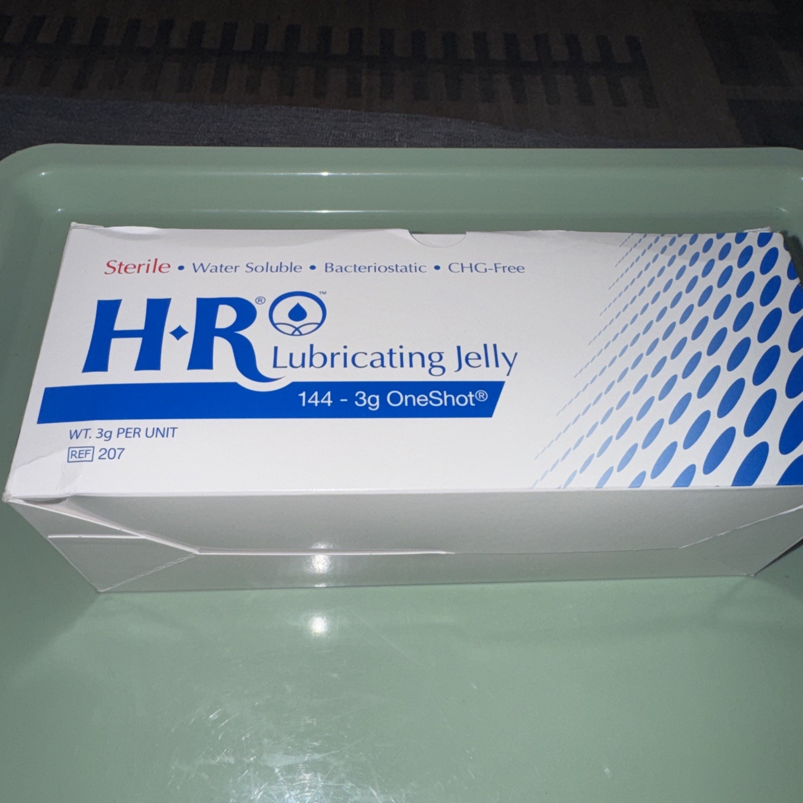 HR Pharma “Shot” Sterile Lubricating Jelly, 5 gram per unit, of 144 6/2029