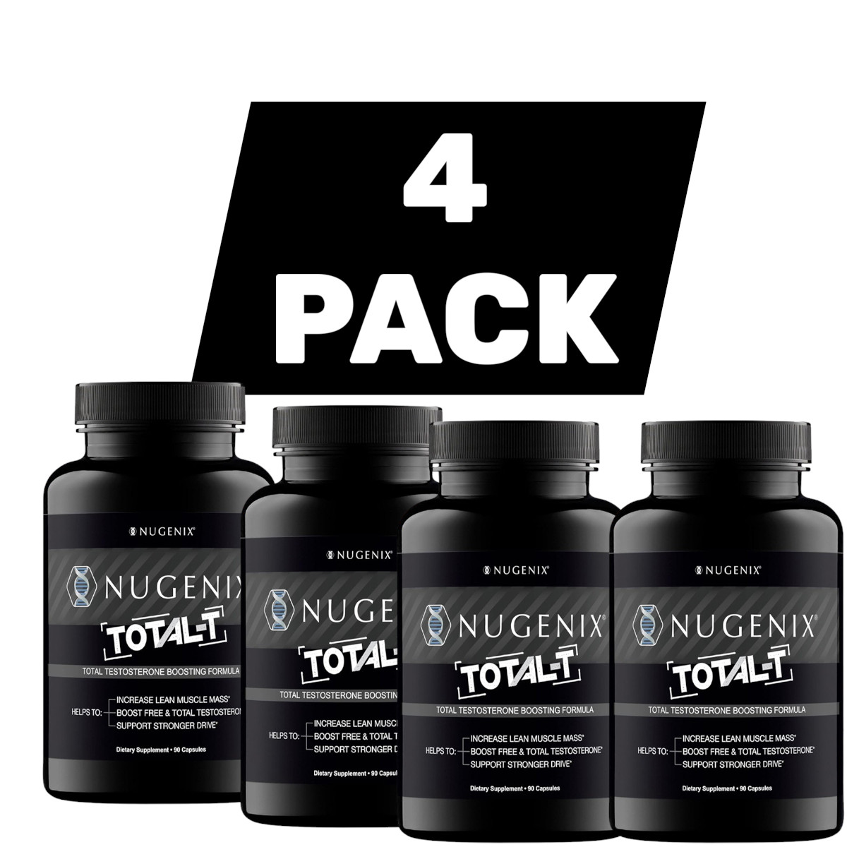4X 90 Pills Total—T Nugenix latest Sealed
