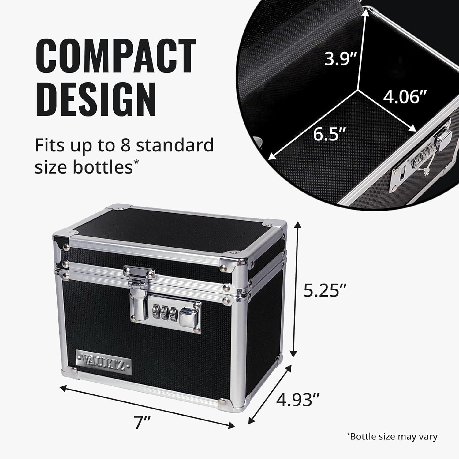 Combination Lock Medicine Safe – Small Metal Box