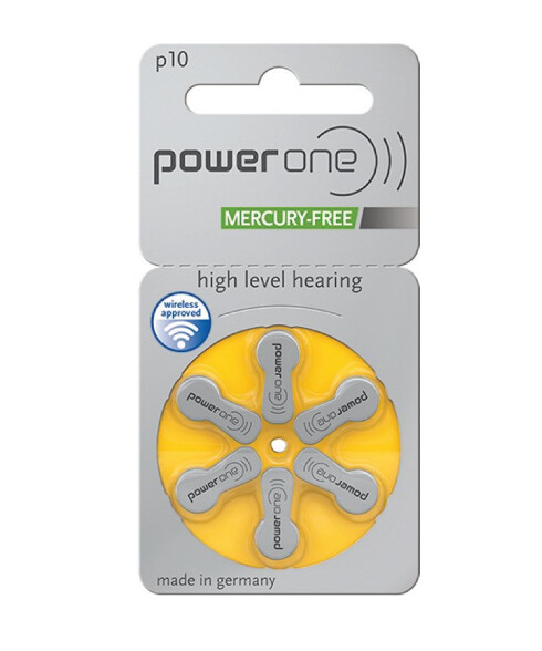 Varta PowerOne P10 Hearing Aid Battery 60 pcs