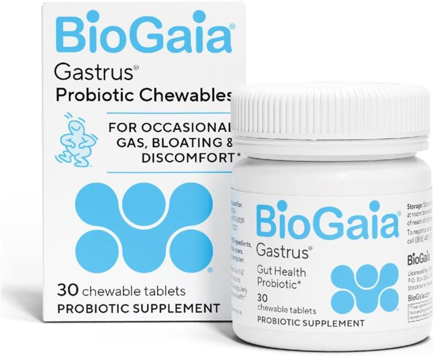 Clinically Validated Gastrus Probiotic: Eases Gas & Promotes a Balanced Gut