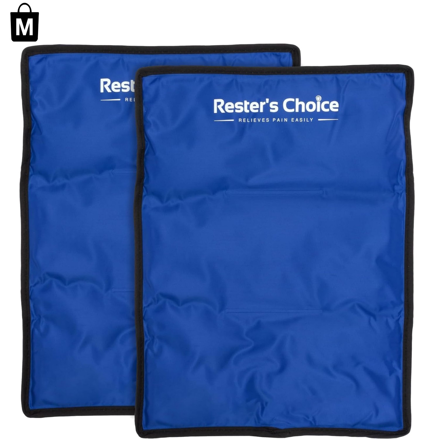 Comforting 2 Pack Ice Packs – 11″ x 14.5″, Durable & Flexible for Injury Relief