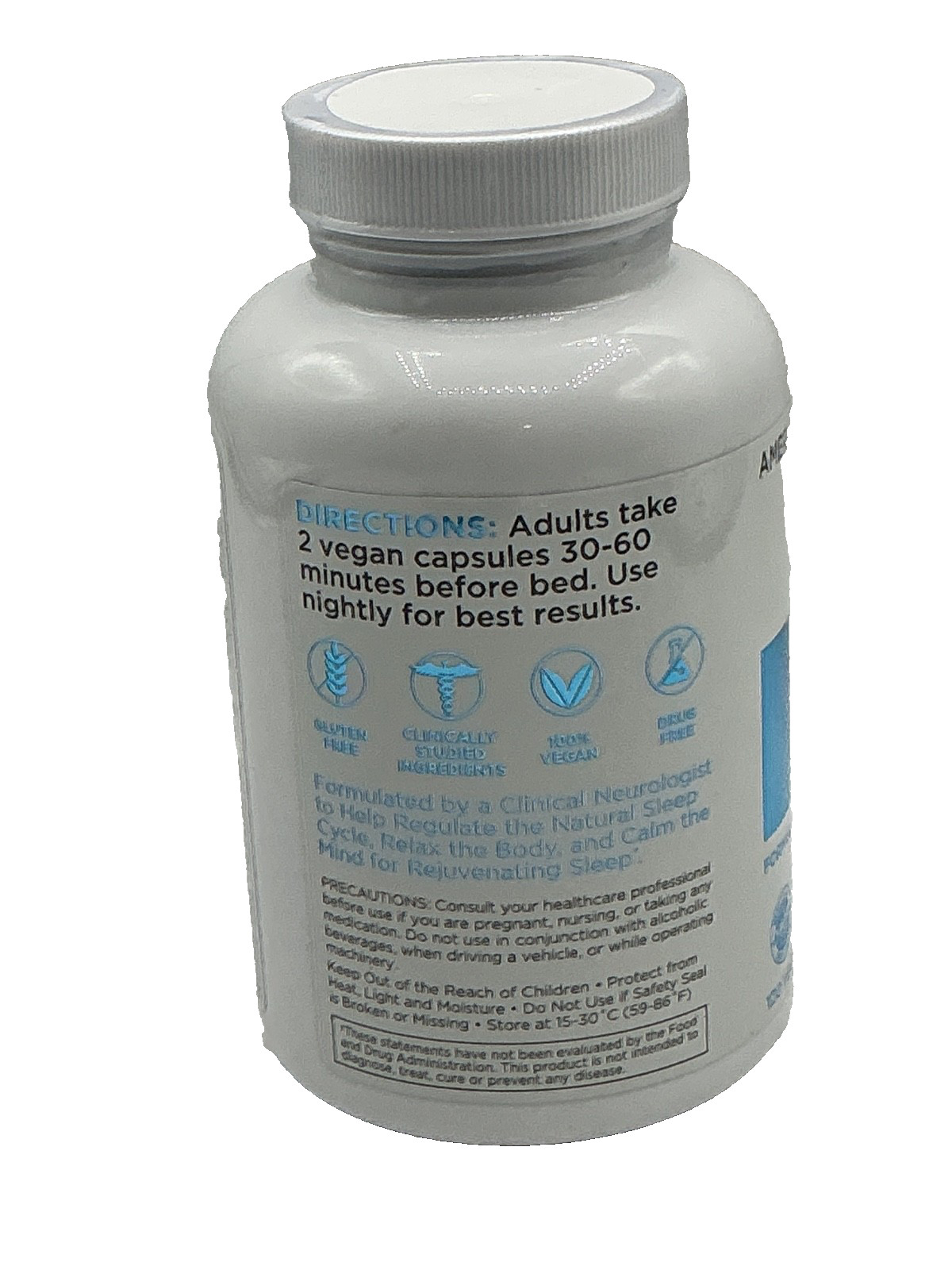 Relaxium Sleep Advanced Strength Vegan Capsules 120 ct exp 8/2028