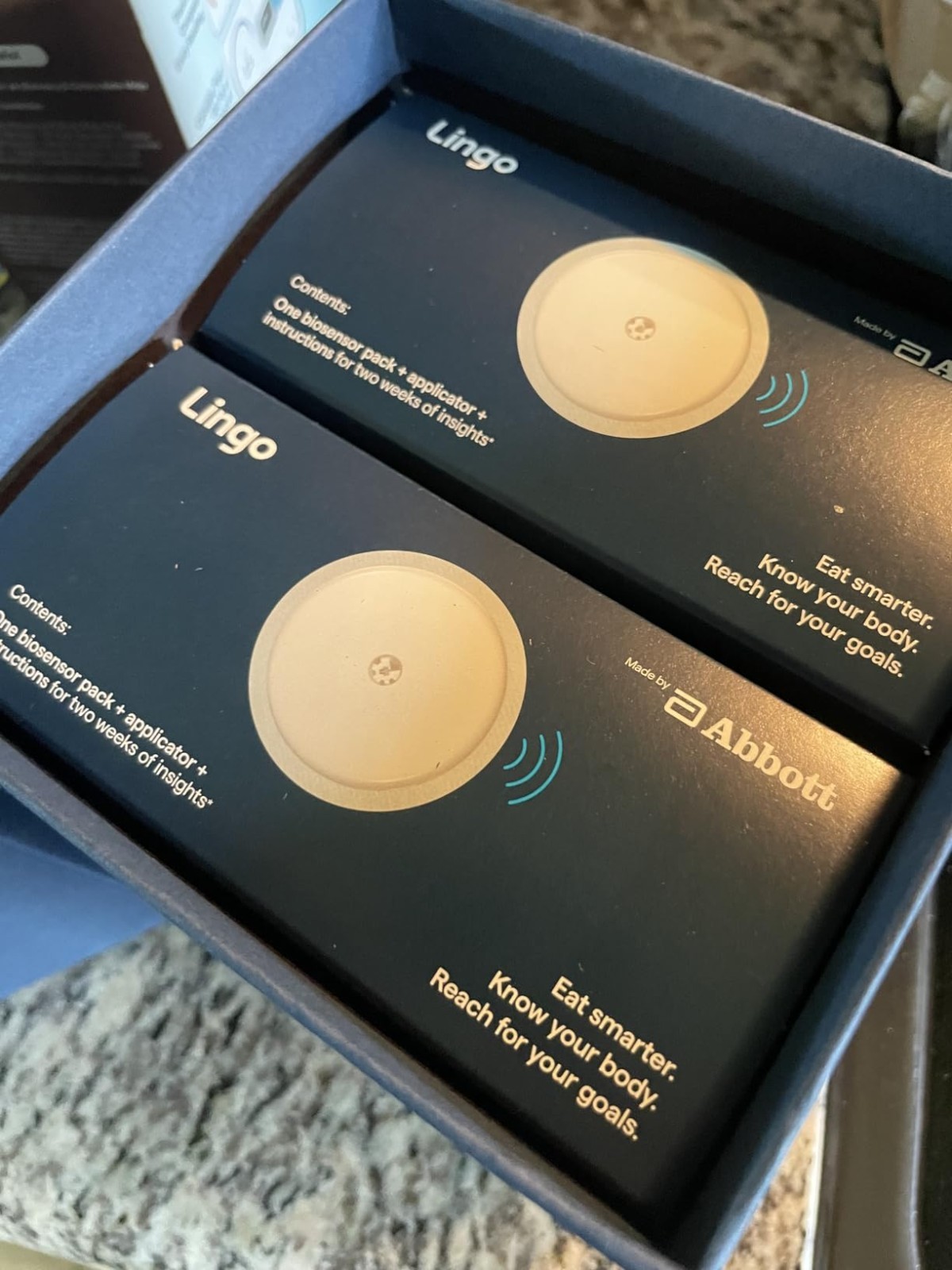 2 Lingo Continuous Glucose Monitor Biosensor – EXP 08/2026