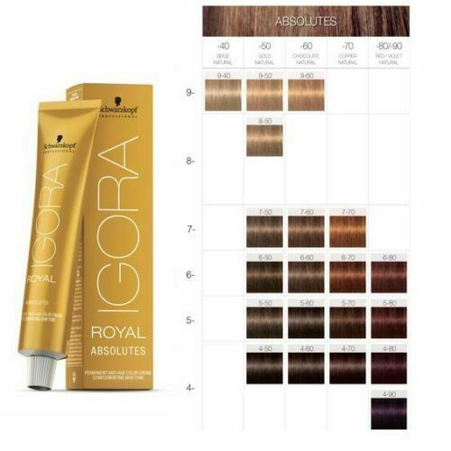 Schwarzkopf Igora Royal Absolutes Hair Color 60ml – IGORA ROYAL HAIR COLOUR