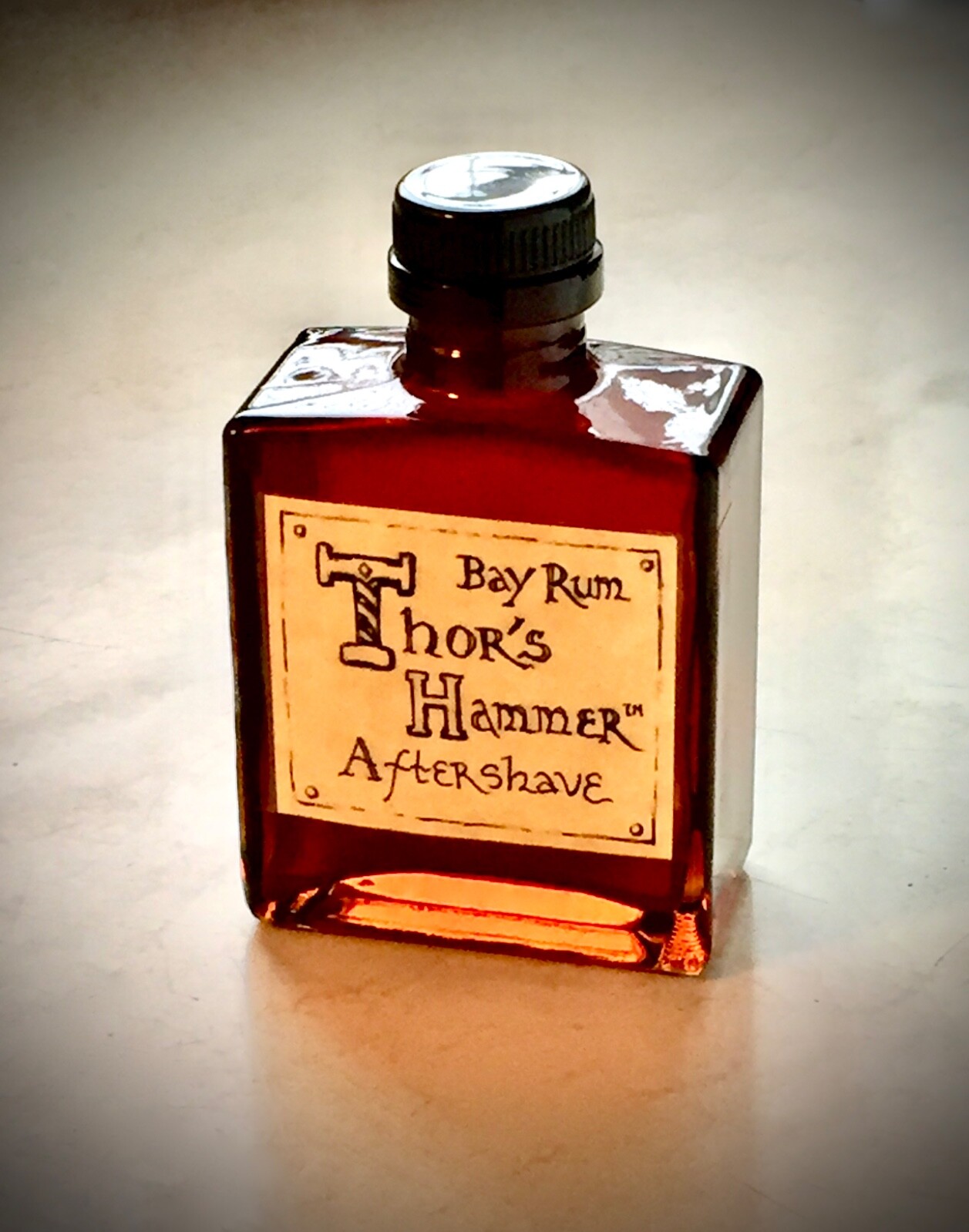 Bay Rum Aftershave 5 oz Limited Edition with Cork Top | Thor’s Hammer Bay Rum