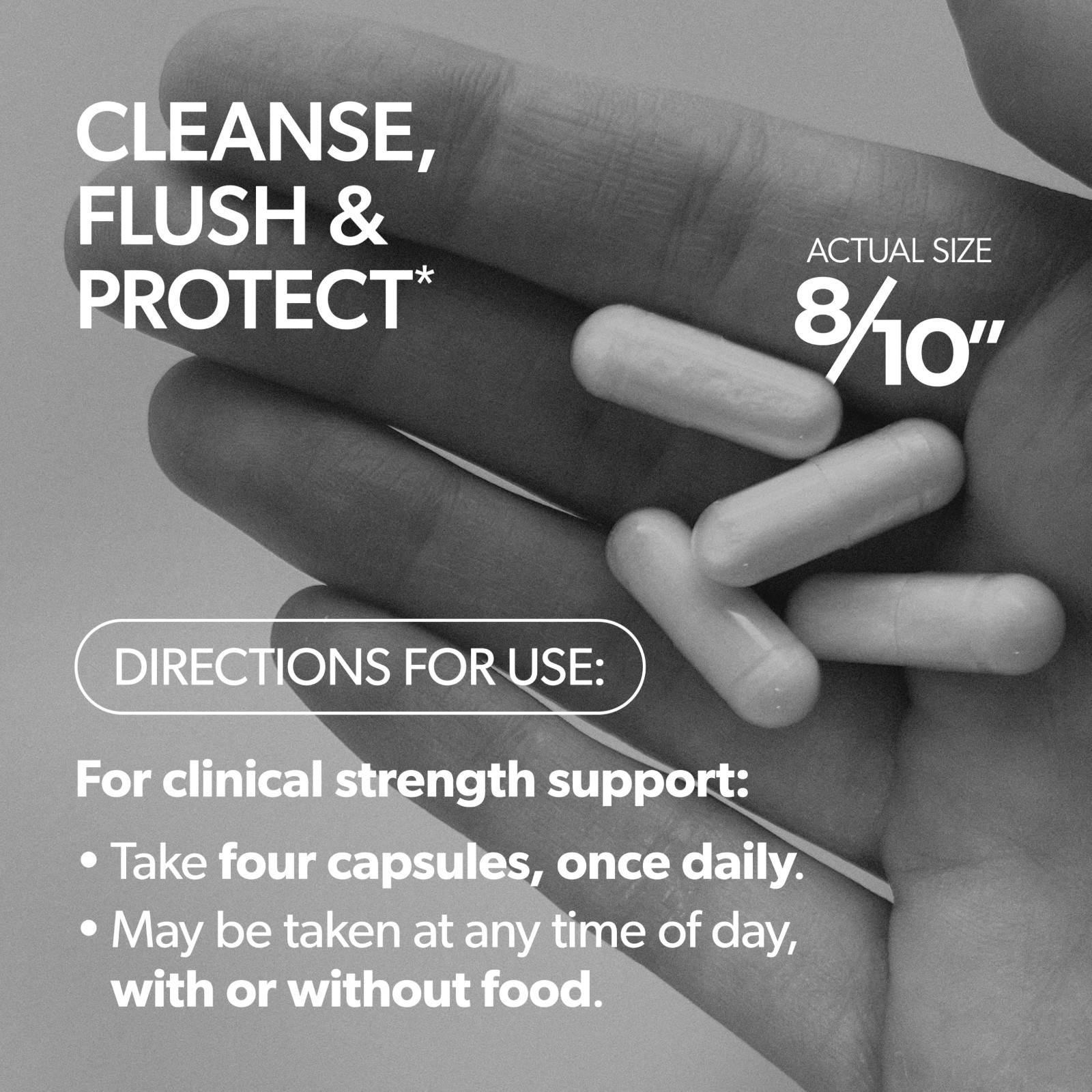 D-Mannose Urinary Tract Support – Cleanse, Flush & Protect – 120 Capsules, Non-G