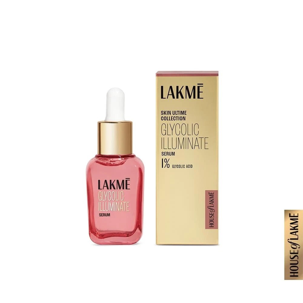 LAKMÉ Glycolic Illuminate Serum with 1% Glycolic Acid Reduces 15 ml