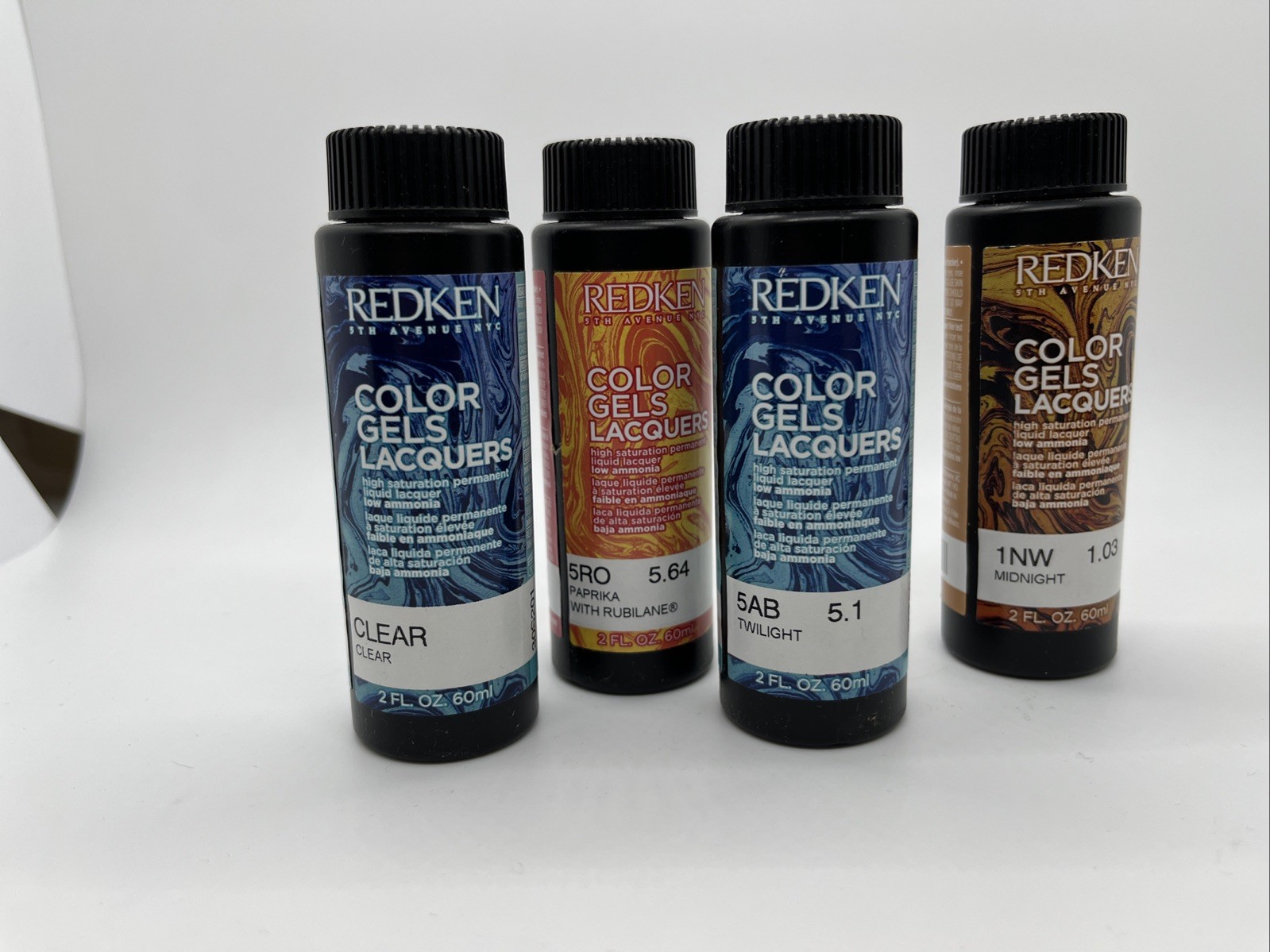 REDKEN Color Gels Lacquers Permanent Liquid Color 2 oz ** Choose any Shade**