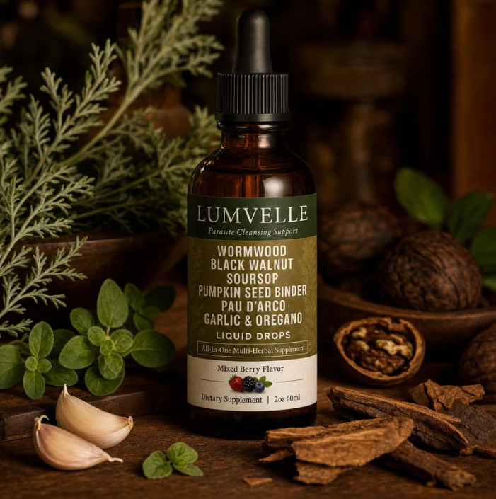 LUMVELLE Wild Harvested Wormwood Herbal Liquid Botanical Supplement Drops 1-5pcs