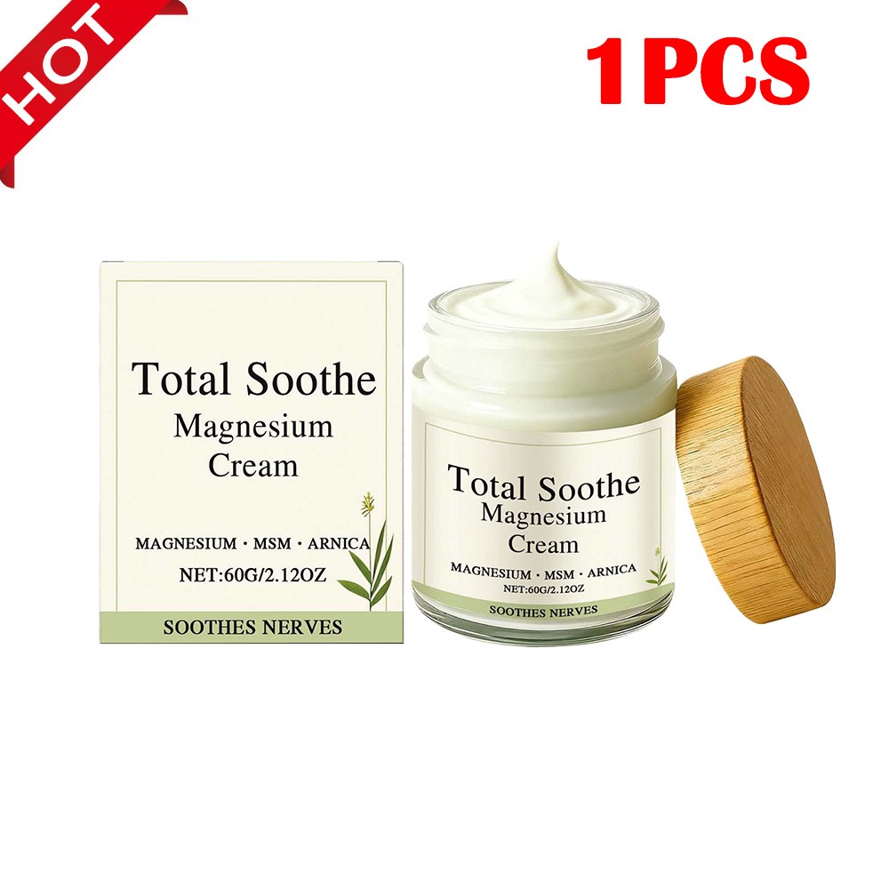 Total Soothe Magnesium Cream – Joint Relief Cream – 60g Daily Body Relief Cream