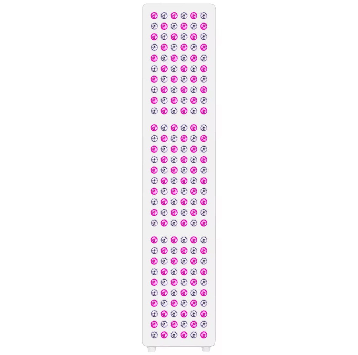 Red/NIR LED Infrared Light Therapy Panel w/ Digital Display Timer, Black/White
