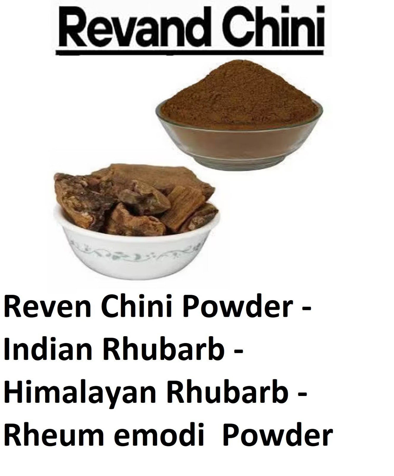Reven Chini Indian Rhubarb Himalayan Rhubarb Rheum emodi Powder 100% Purest
