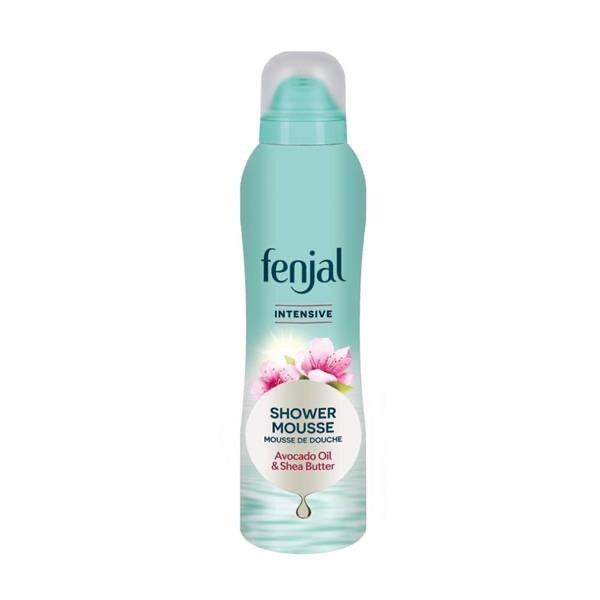 Fenjal INTENSIVE Shower Mousse with Avocado Oil & Shea Butter 200ml-FREE SHIP