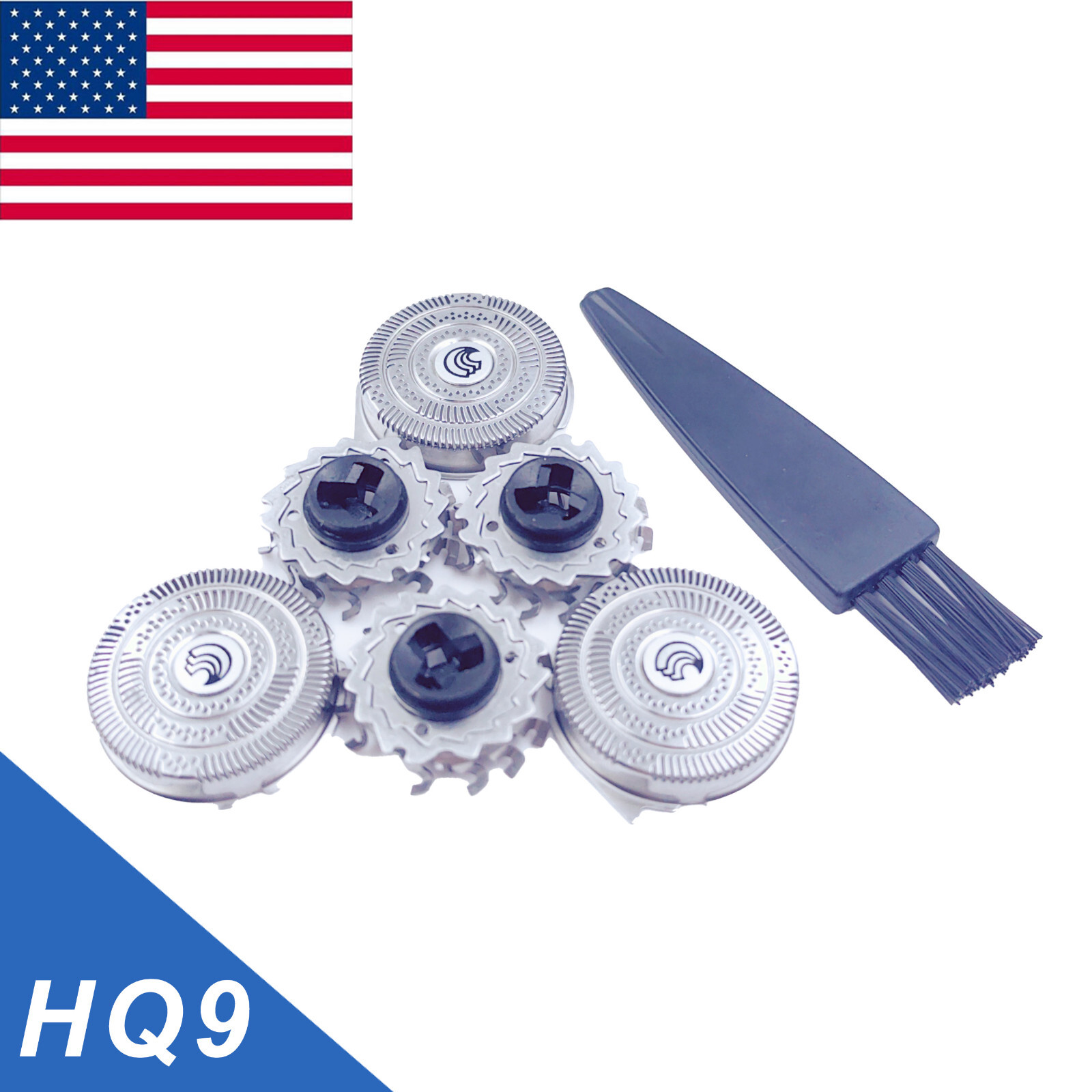 3pcs Replacement Cutters For Philips Norelco HQ9 SpeedXL 8240XL 8140XL 8150XL