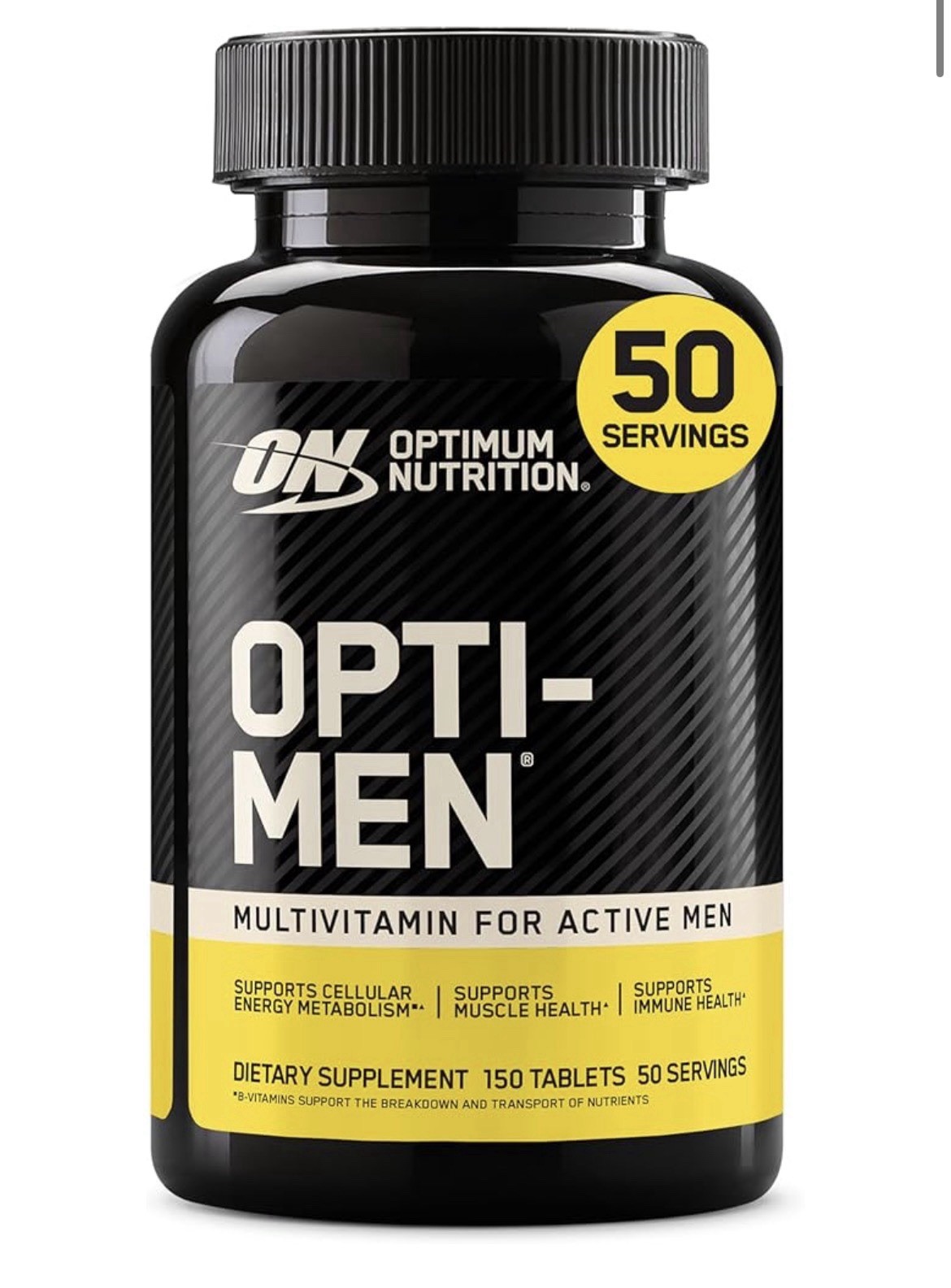 Optimum Nutrition Opti-Men Muti-Vitamin Optimization System 150 Tablets Exp 2/26