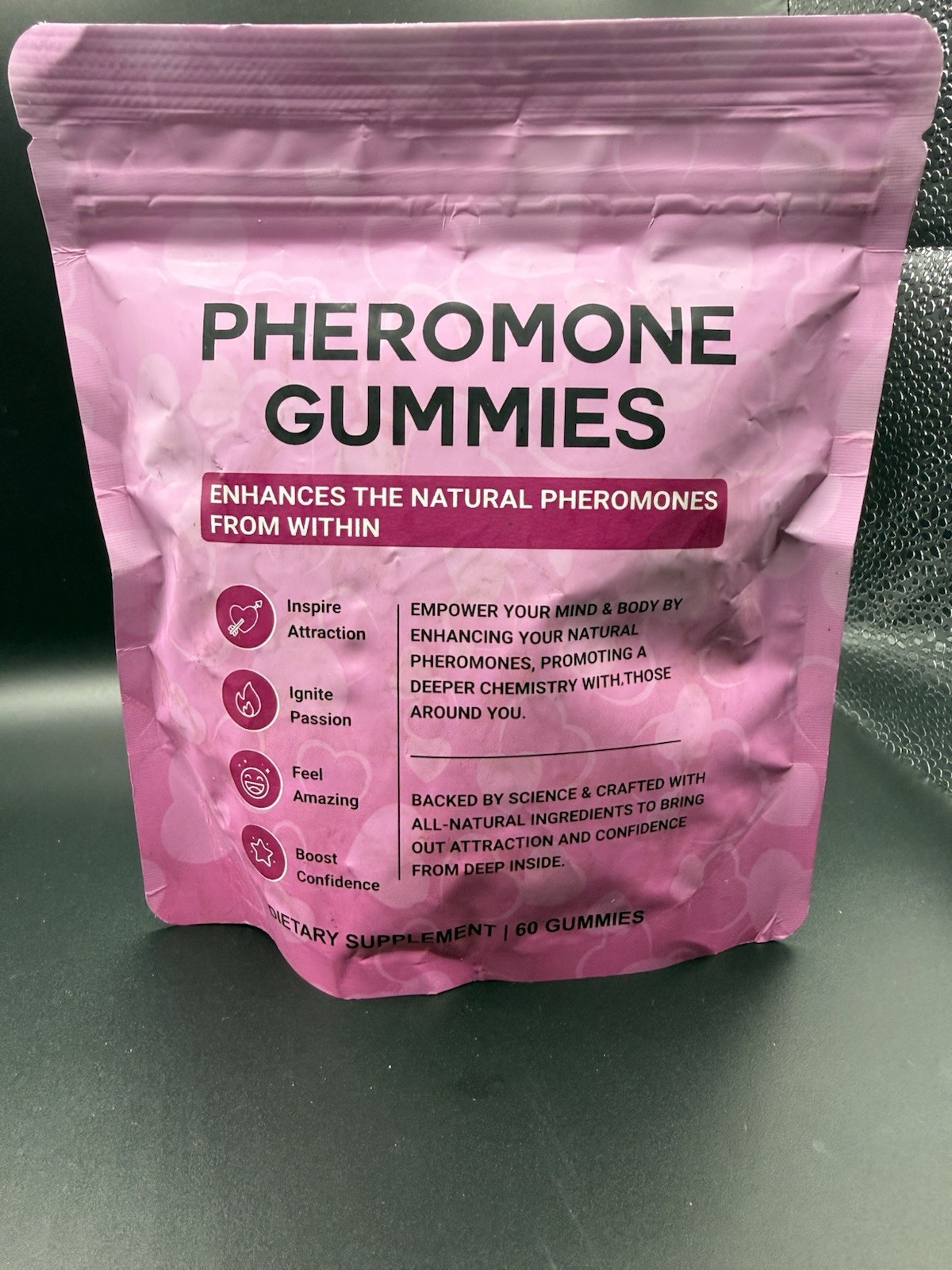 Pheromone Gummies | 60 Count Gummies | Non-GMO | Natural Formulation+++