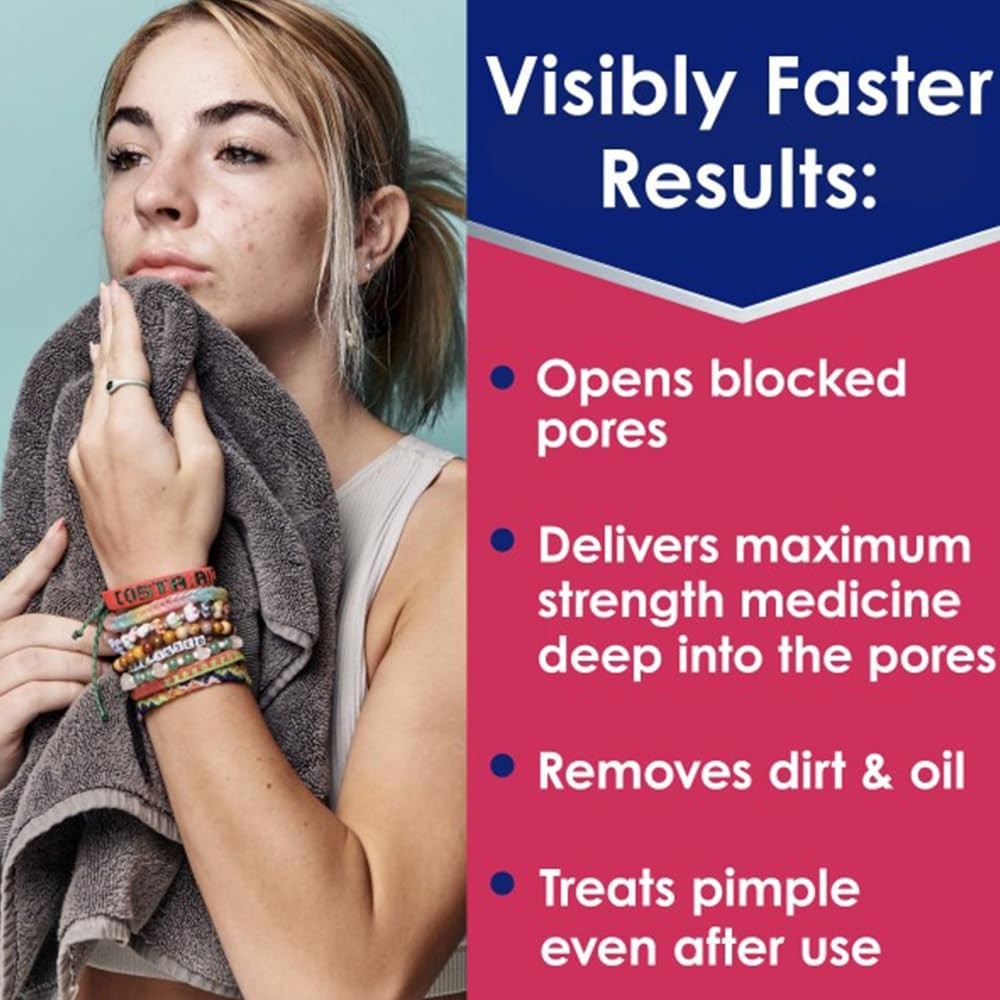 BUY 3 GET 1 FREE (Add4) Clearasil Rapid Rescue Acne Face Wash Cleanse 6.78 fl oz
