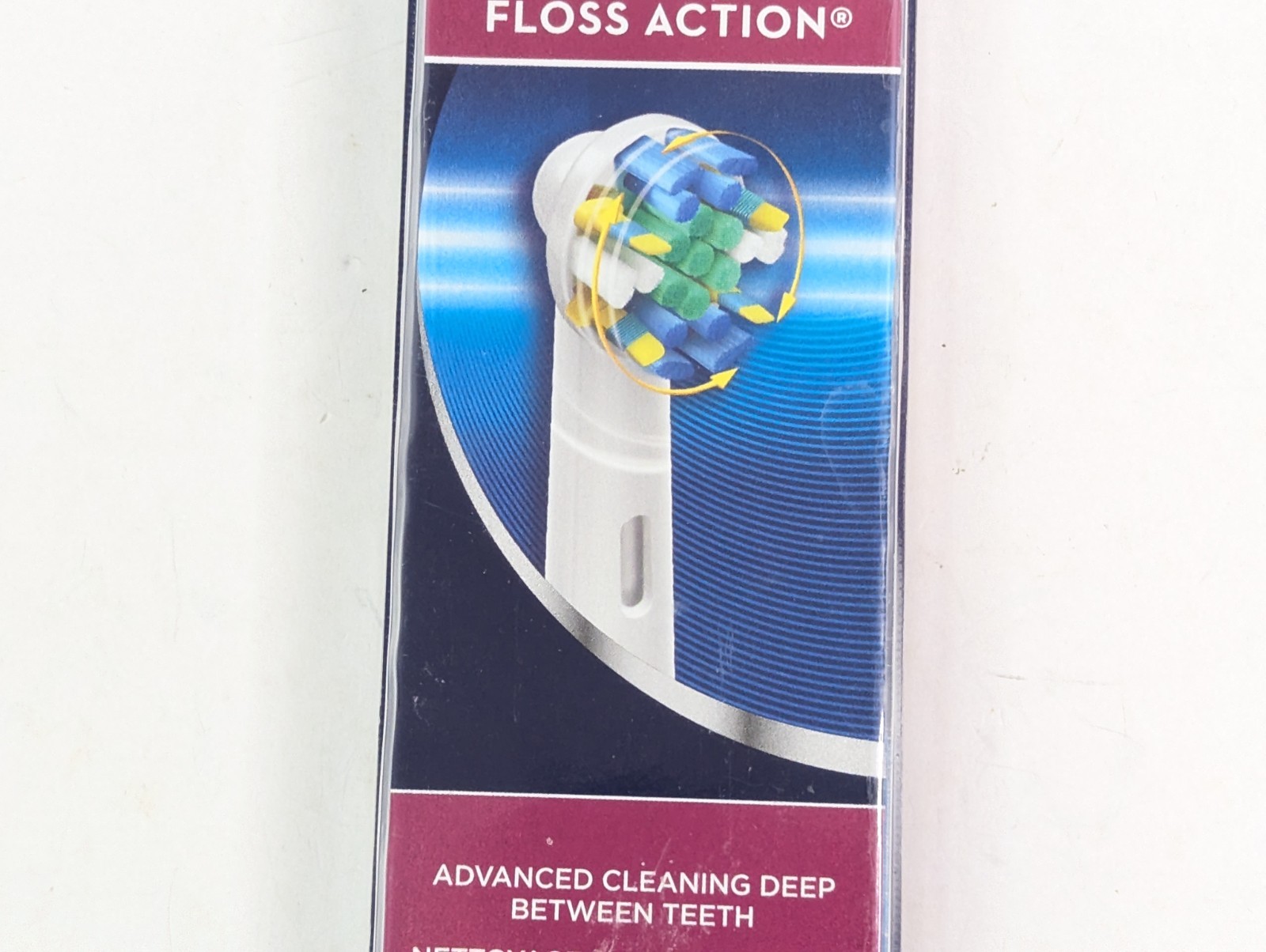 Oral B Triumph Floss Action Replacement Brush Heads EB25-3, 3 Count New