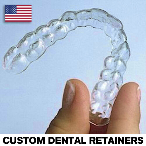 Custom Dental Retainer Set – THICKER TYPE-1.5mm – Double layered- USA Dental Lab