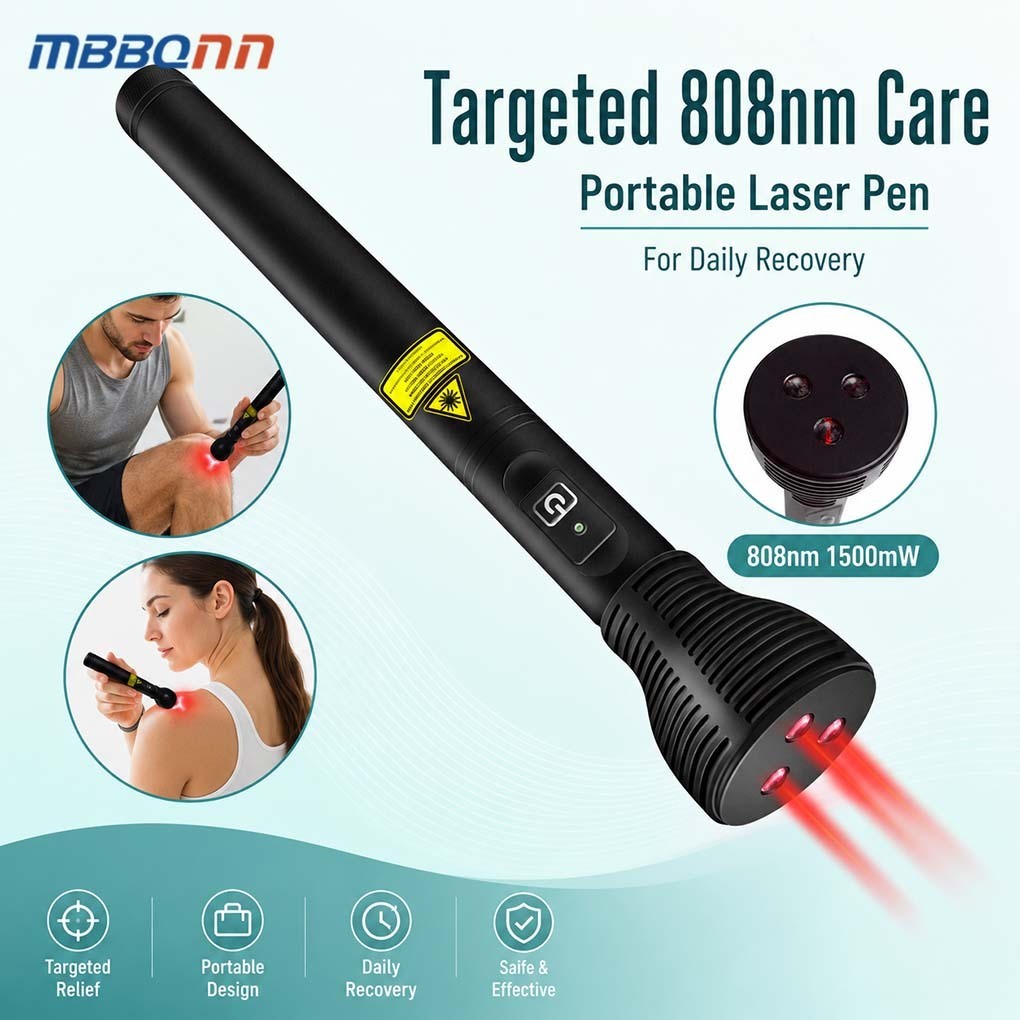 808nm Infrared Cold Laser Pen for Fibromyalgia Arthritis Muscle Pain Relief LLLT