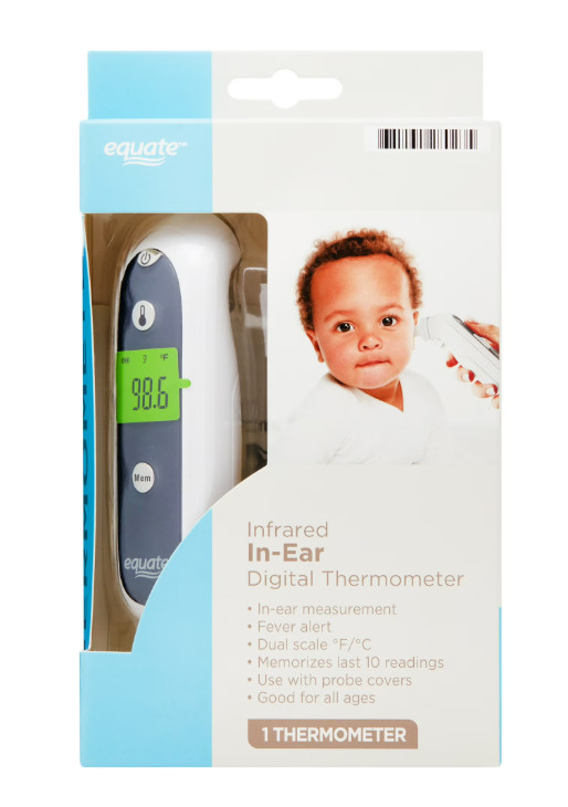 Equate Infrared In-Ear Digital Thermometer
