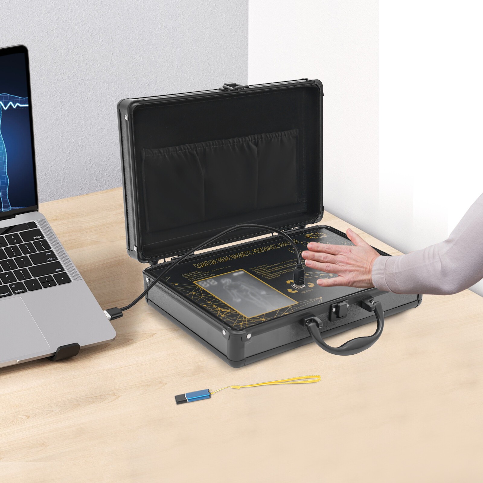 Quantum Magnetic Resonance Body Analyzer Quantum Resonance Magnetic Scanner