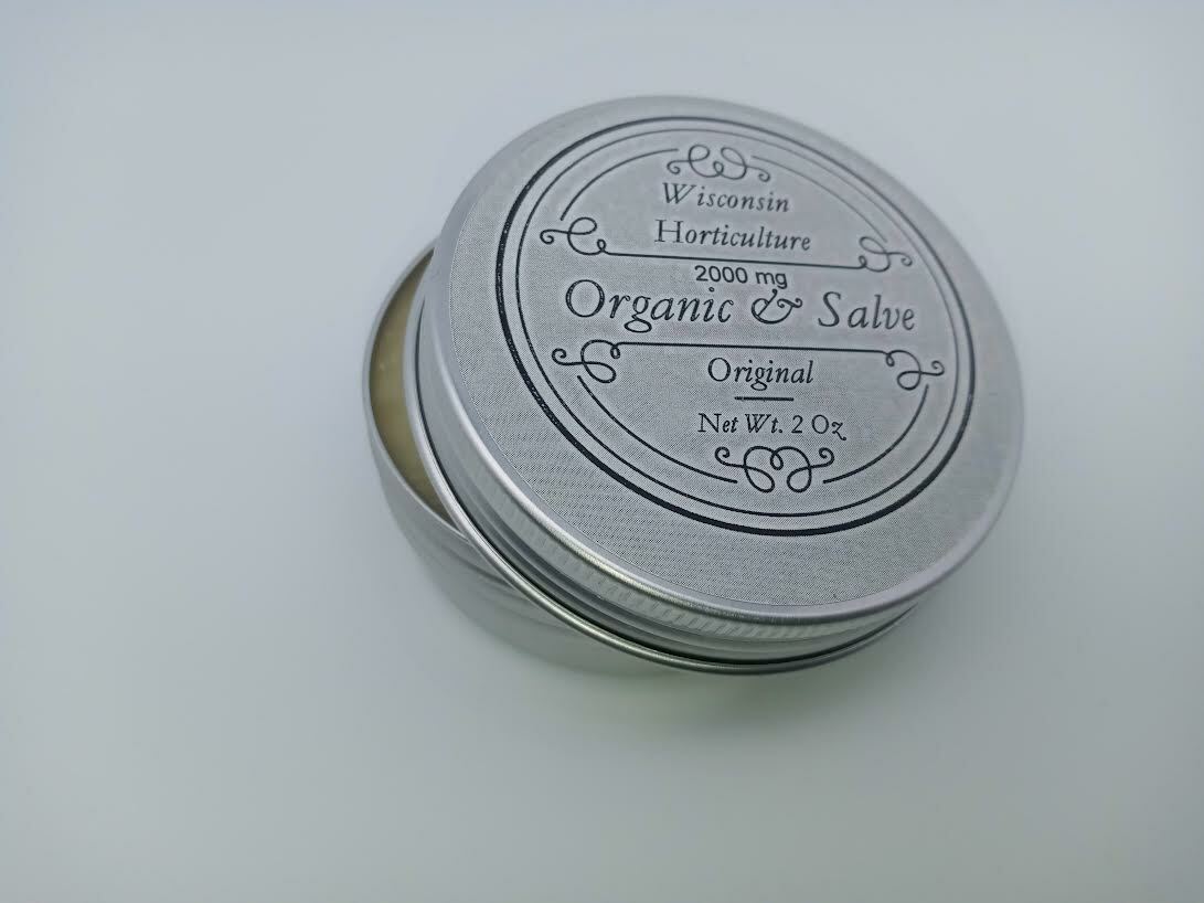 2 OZ. ORGANIC HEMP PAIN RELIEF OINTMENT BALM SALVE (ORIGINAL SCENT)