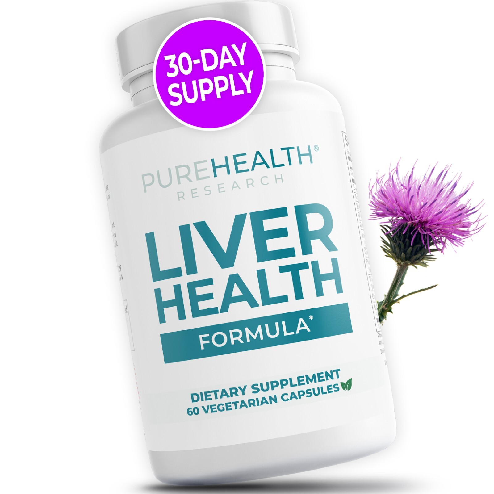 Liver Health Formula for Detox, Weight Management by PureHealth Research
