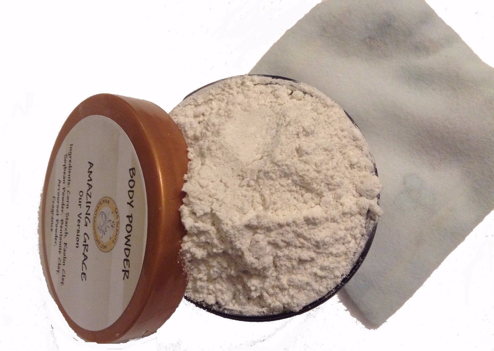 Body Powder Dust Scented Talc Free Designer Types- U Pick Scent