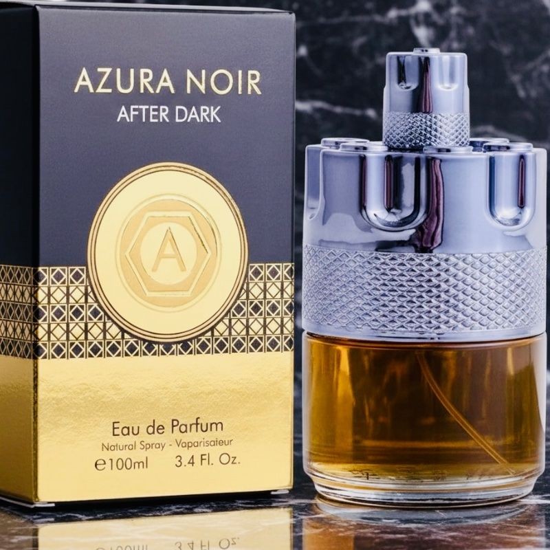 Azura Noir After Dark EDP 3.4oz for Men Inspired by Azzaro Wanted By Night. New!