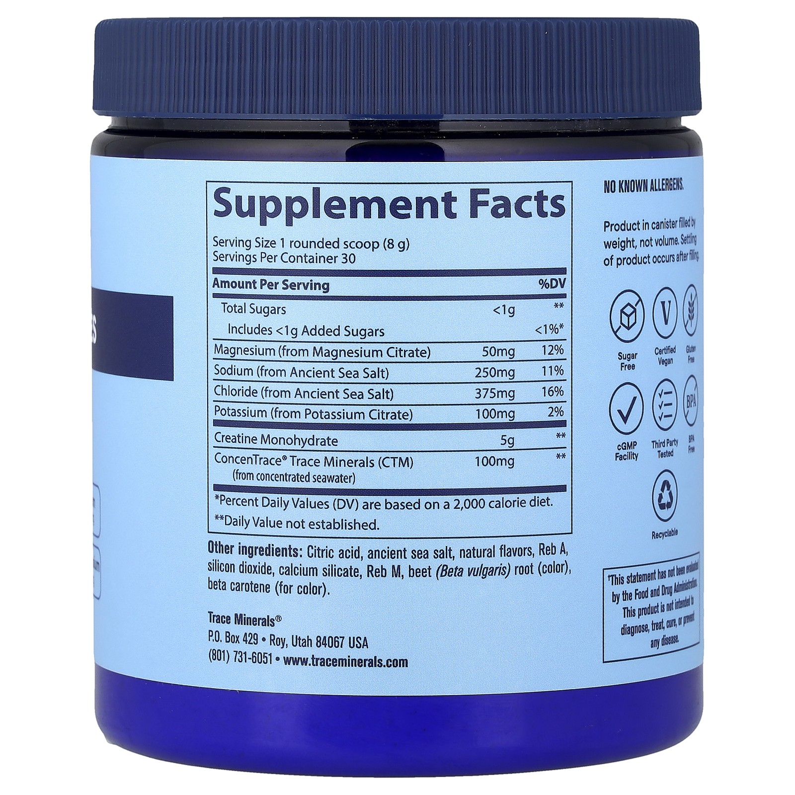 Hydro Pak, Creatine + Electrolytes, Orange Mango, 8.47 oz (240 g)