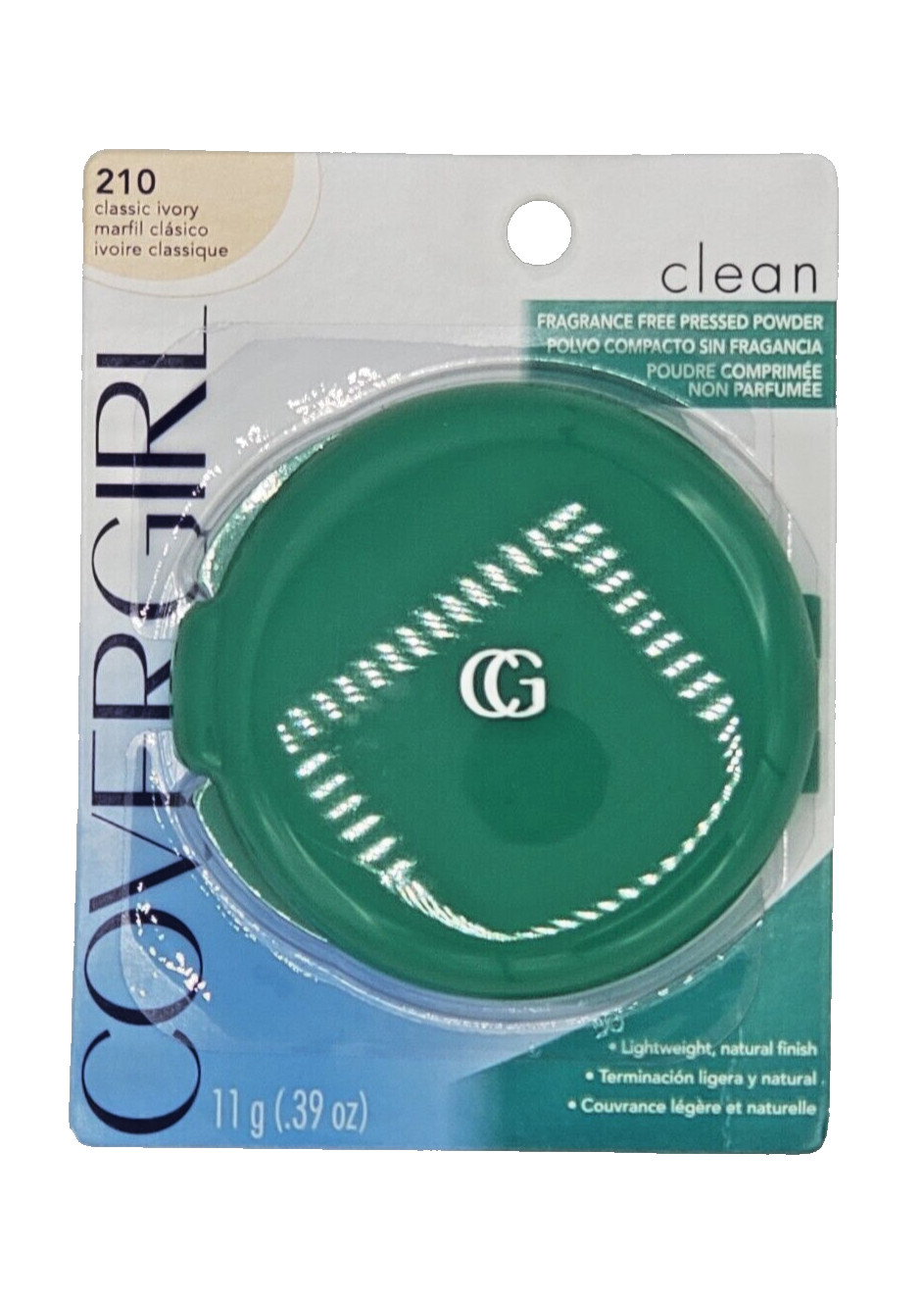 CoverGirl Clean Sensitive Skin Pressed Face Powder- 210 CLASSIC IVORY