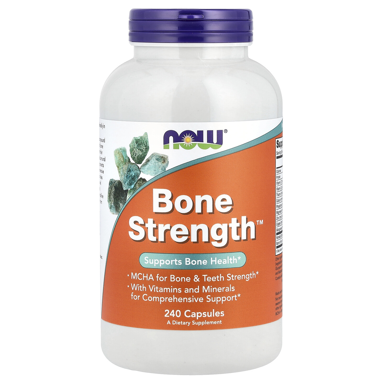 Now Foods Bone Strength 240 Capsules GMP Quality Assured