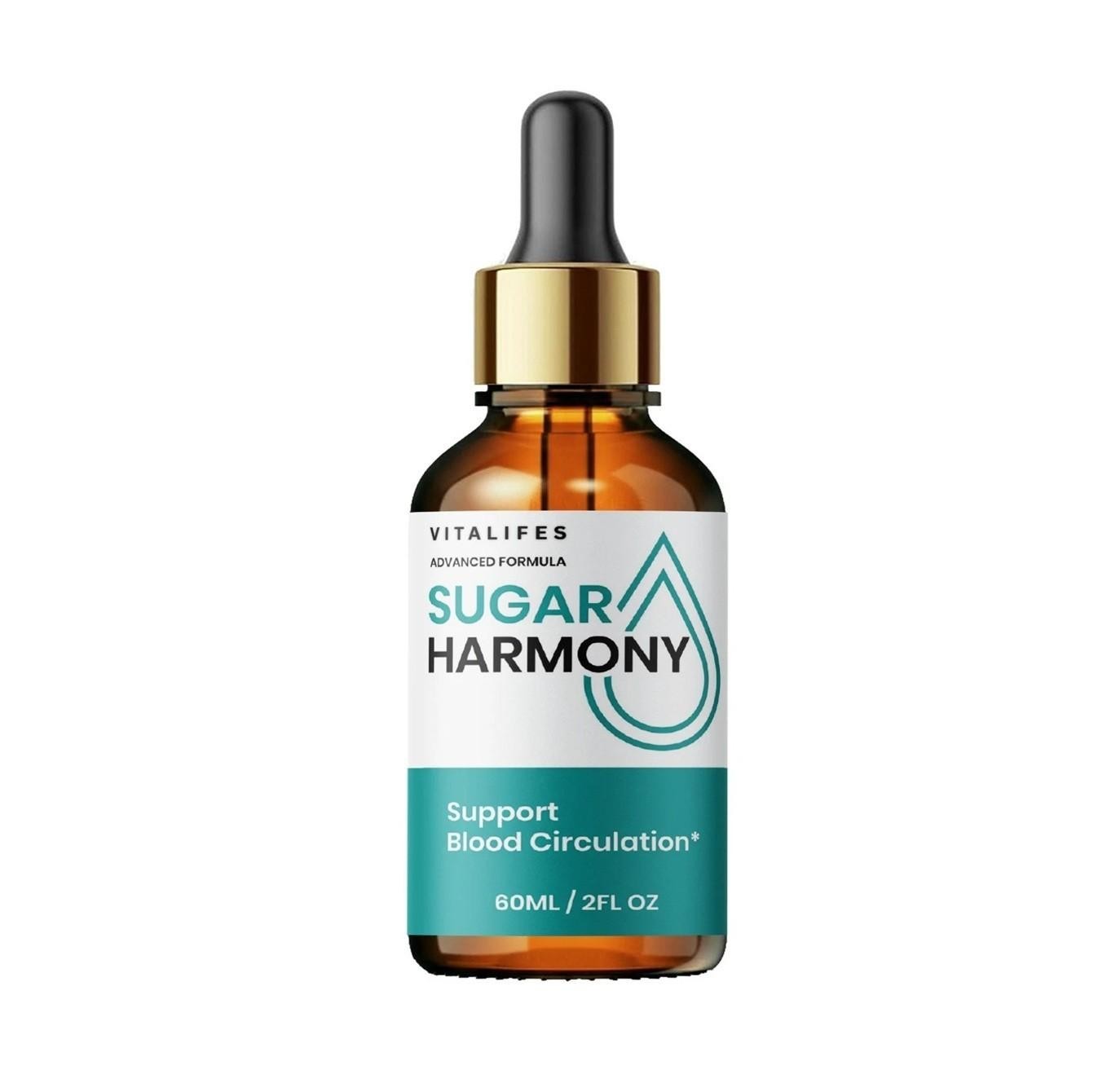 (3 Pack) Sugar Harmony Drops,Advanced Blood Health Support Formula Droppers 60ml