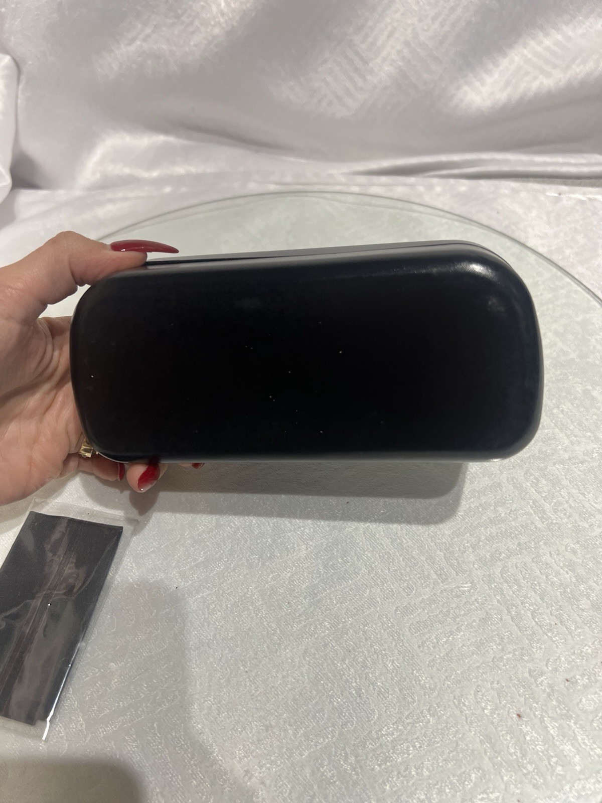Coach Eyeglasses Case Hard Shell Clamshell Sunglasses in Black