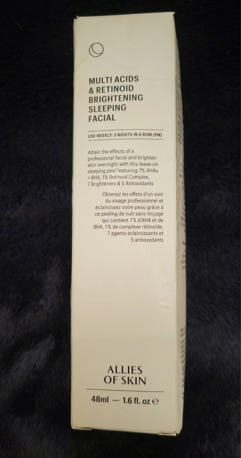 FAST SHIPPING!!! Allies of Skin Multi Acids &Retinoid Brightening Facial 1.7oz