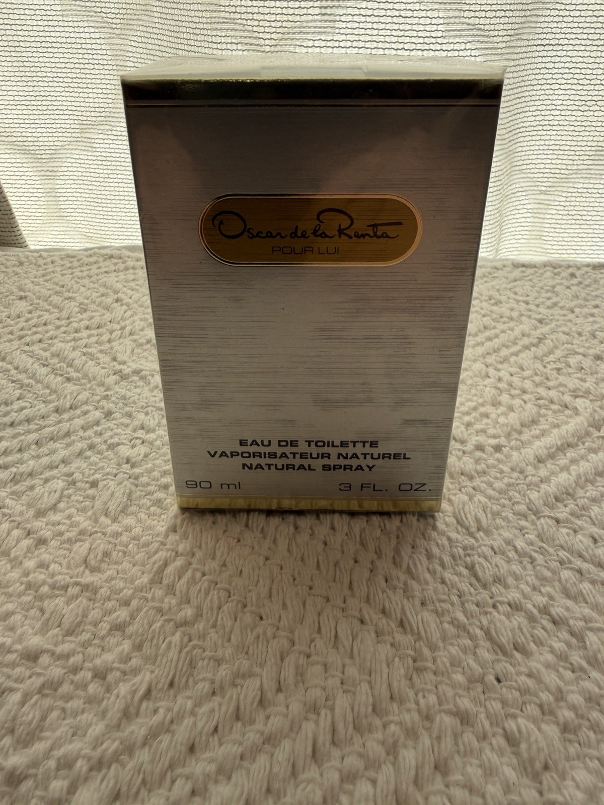Oscar de la Renta Pour Lui 90ml EDT Parfums Stern/Sanofi/ Vintage SEALED SPRAY