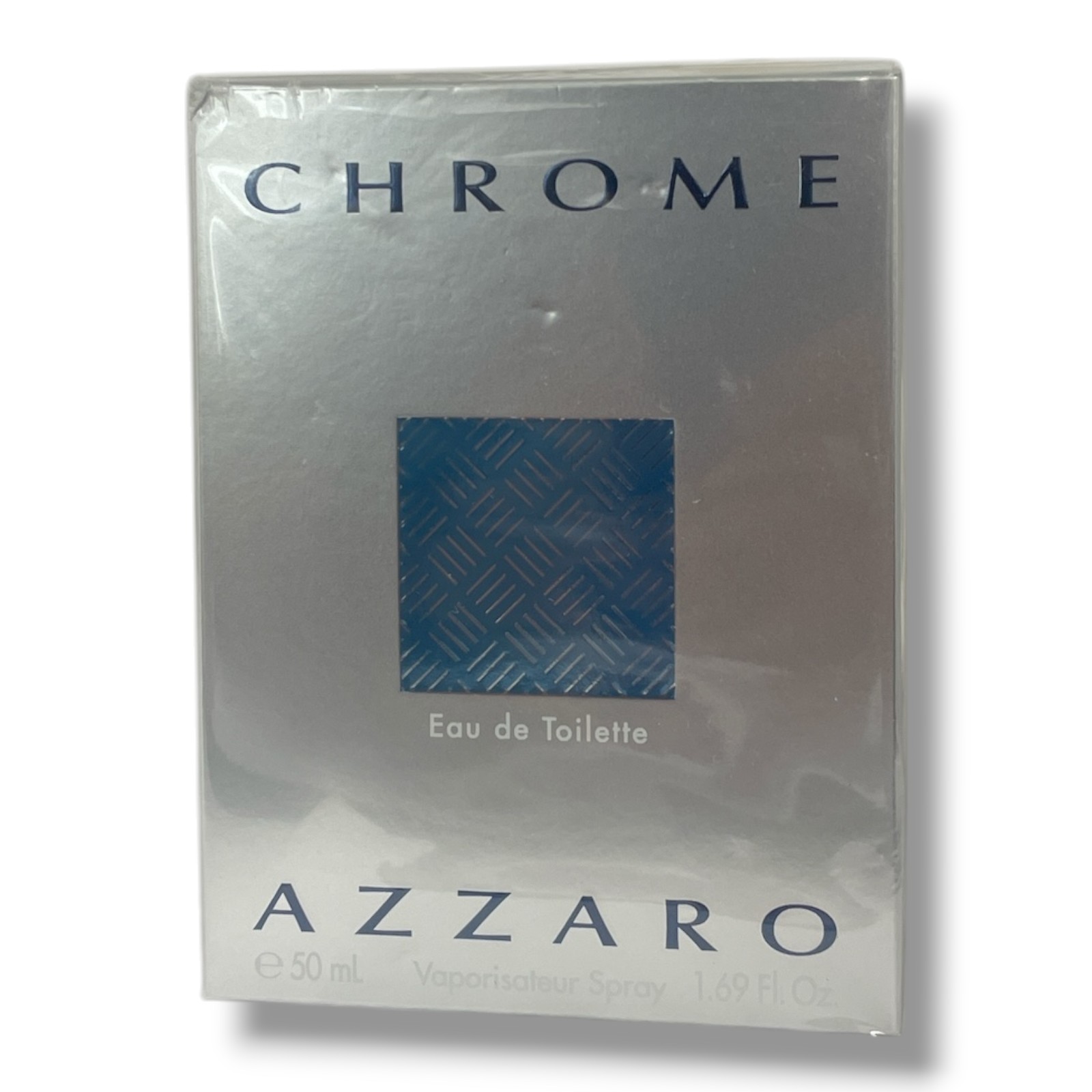 *Chrome By Azzaro Eau De Toilette Spray 50ml/1.69fl.oz. New Sealed
