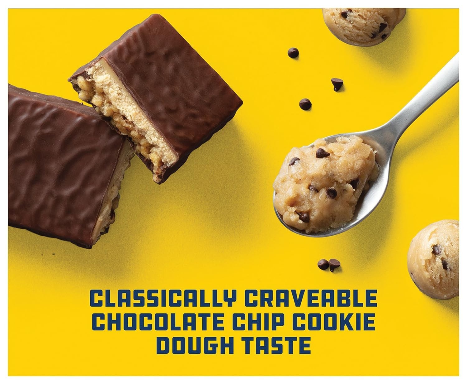 Chocolate Chip Cookie Dough Caffeine Builders Bar, 2.4 OZ
