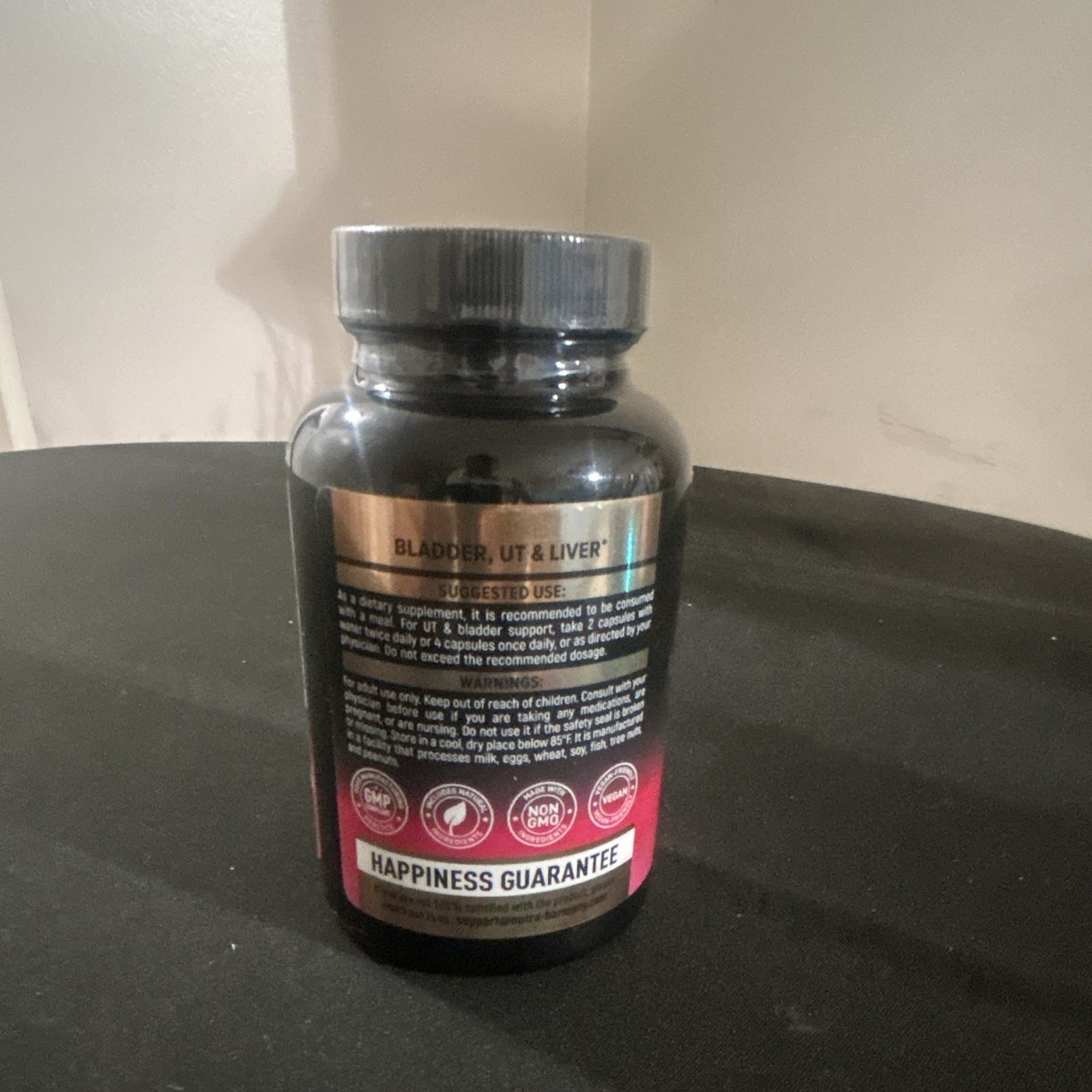 Nutra Harmony D-Mannose Hibiscus & Cranberry 120 Capsules Vegan Non-GMO