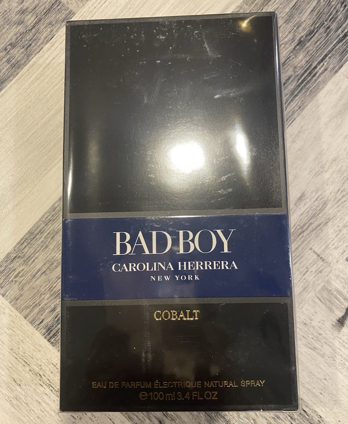 Carolina Herrera Bad Boy Cobalt Eau de Parfum Spray 3.4 fl oz Regular Size
