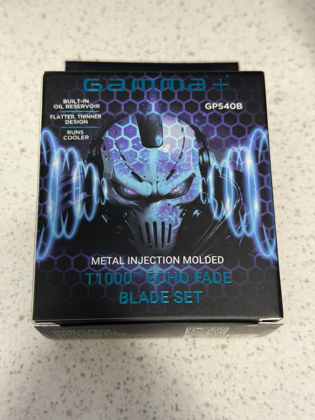 Gamma+ T1000 Echo Fade Blade Set Shallow 2.0 Metal Injection Molded GP540B
