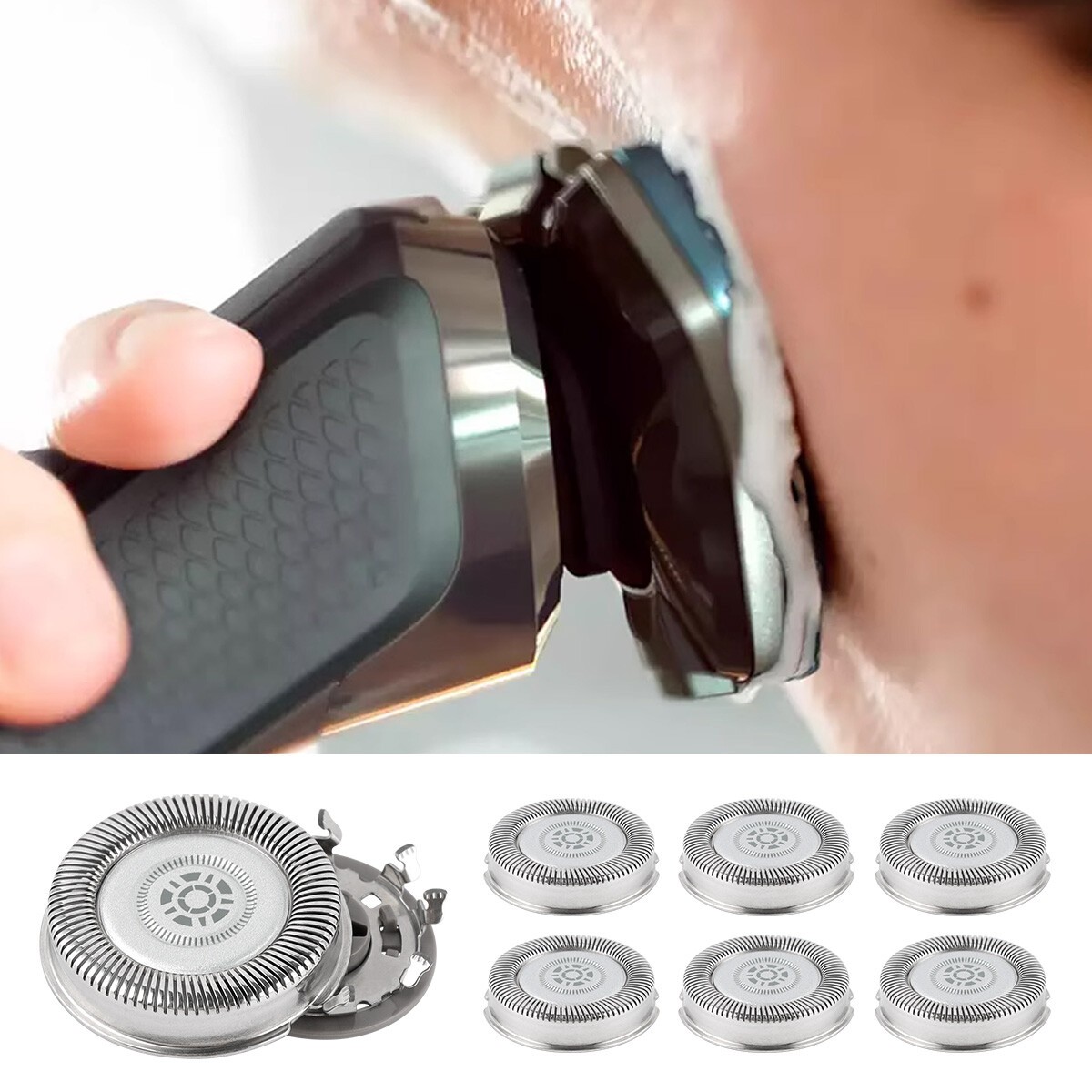 6Pack SH71 Replacement Heads for Philips Norelco Series 7000 Shavers Blades